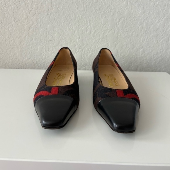 Salvatore Ferragamo | Shoes | Ferragamo Shetland Wool And  Salvatore Ferragamo Shetland wool/leather small pump SZ 7